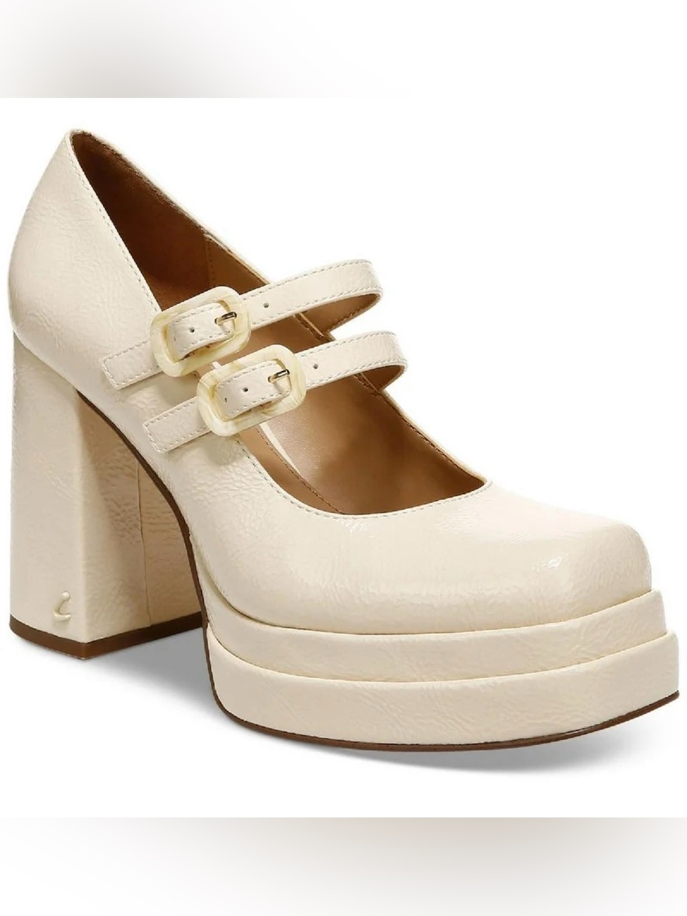 Circus by Sam Edelman Womens Pepper Patent Mary Jane Platform Heels